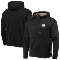 Green Bay Packers Dunbrooke Logo Ranger Pullover Hoodie - Black/Realtree Camo - NFL