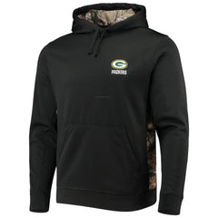 Green Bay Packers Dunbrooke Logo Ranger Pullover Hoodie - Black/Realtree Camo - NFL