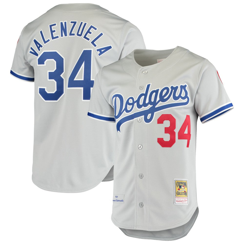 Fernando Valenzuela Los Angeles Dodgers Mitchell & Ness Road 1981 Cooperstown Collection Authentic Jersey Online
