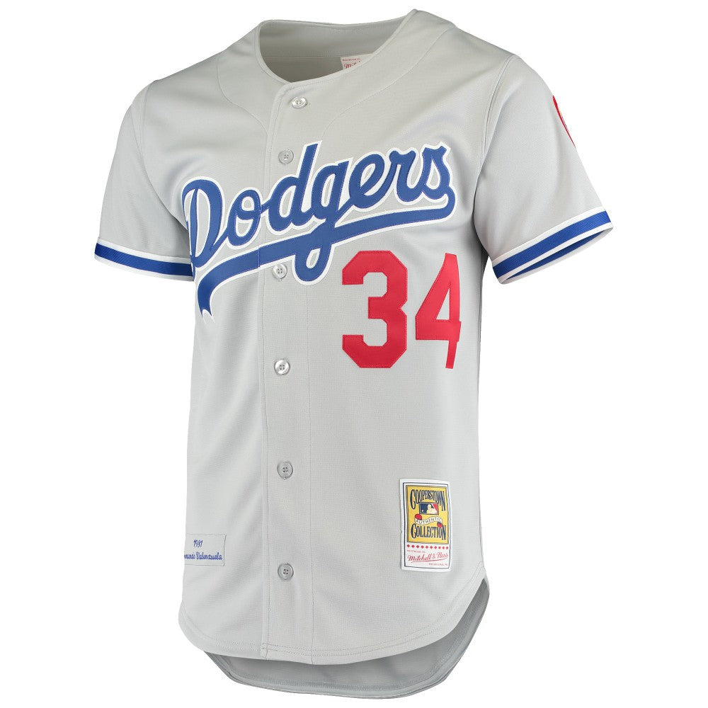 Fernando Valenzuela Los Angeles Dodgers Mitchell & Ness Road 1981 Cooperstown Collection Authentic Jersey Online