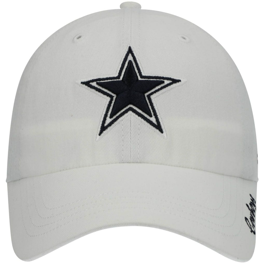 Dallas Cowboys '47 Women's Miata Clean Up Adjustable Hat - White - 47 brand