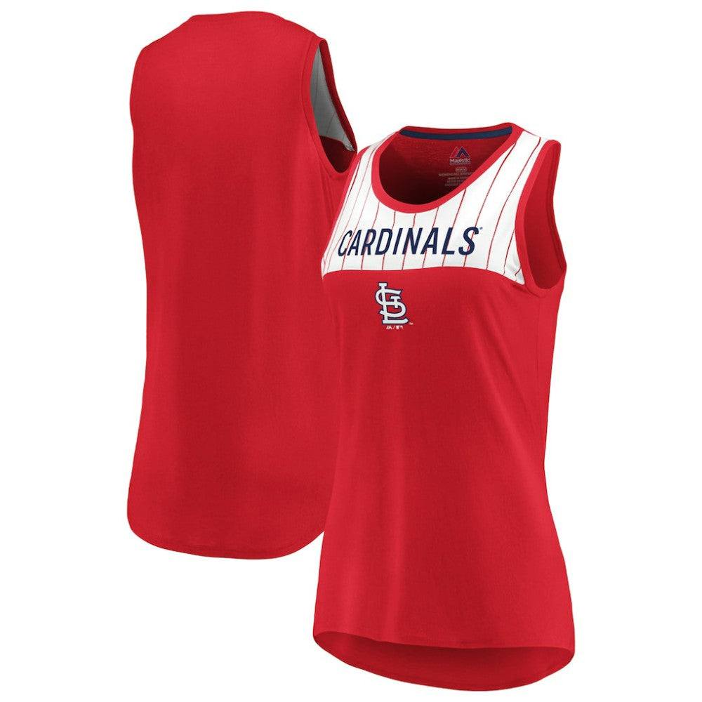 St. Louis Cardinals Majestic Women's Break From Tradition Tank Top  Sale