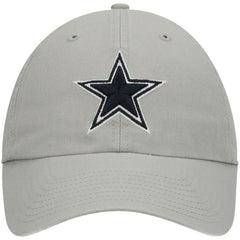 Dallas Cowboys '47 Primary Clean Up Adjustable Hat - Gray - 47 brand