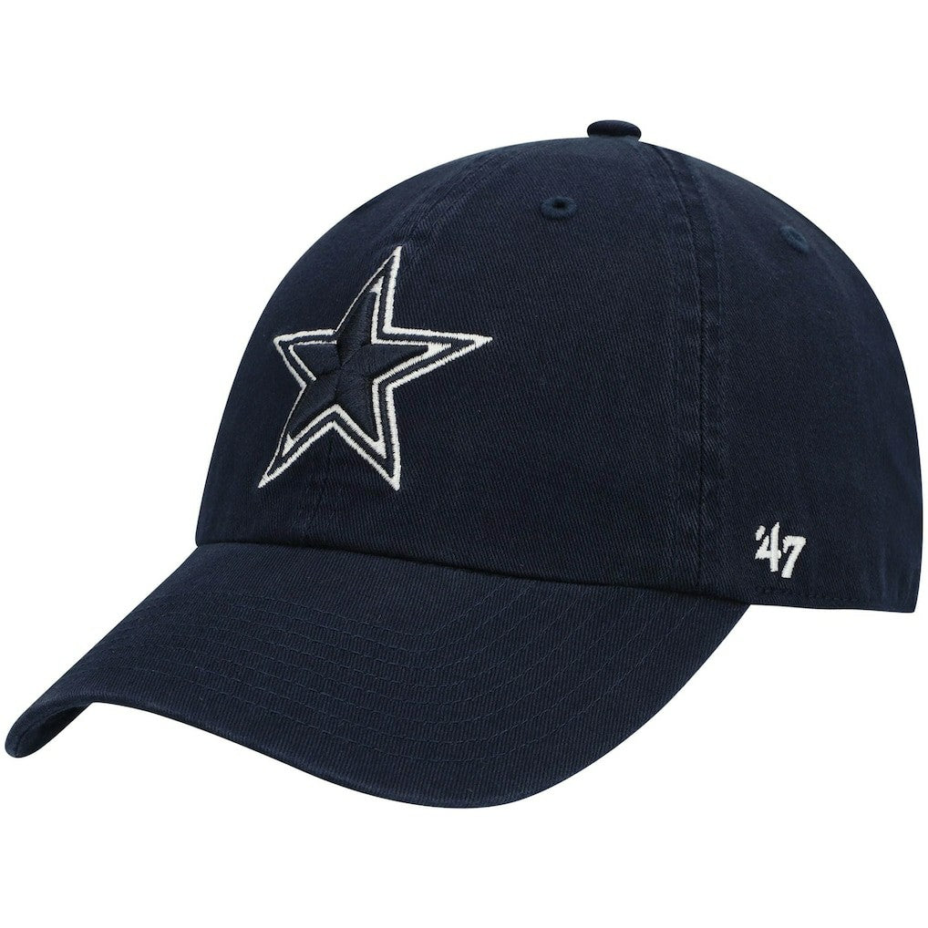 Dallas Cowboys '47 Primary Clean Up Adjustable Hat - Navy - 47 brand