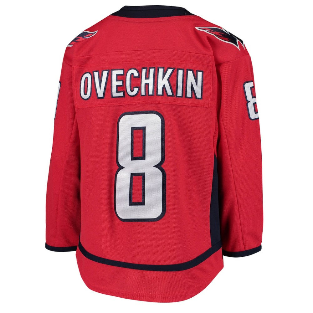 Alexander Ovechkin Washington Capitals Youth Home Premier Player Jersey - Red | NHL Lifestyle