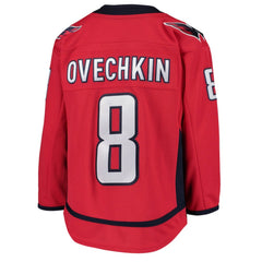 Alexander Ovechkin Washington Capitals Youth Home Premier Player Jersey - Red | NHL Lifestyle