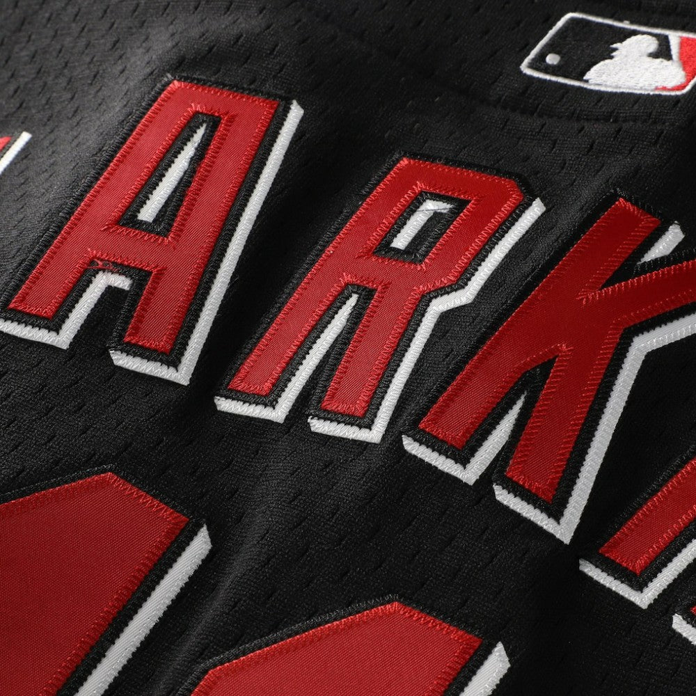 Barry Larkin Cincinnati Reds Mitchell & Ness Cooperstown Collection Mesh Batting Practice Button-Up Jersey Outlet