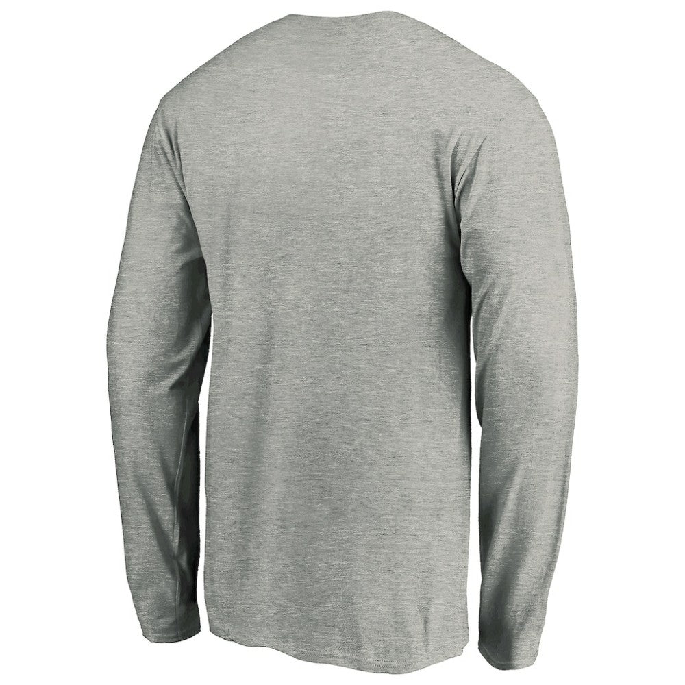 San Jose Sharks Graffiti Shark Long Sleeve T-Shirt - Heather Gray | NHL Clearance