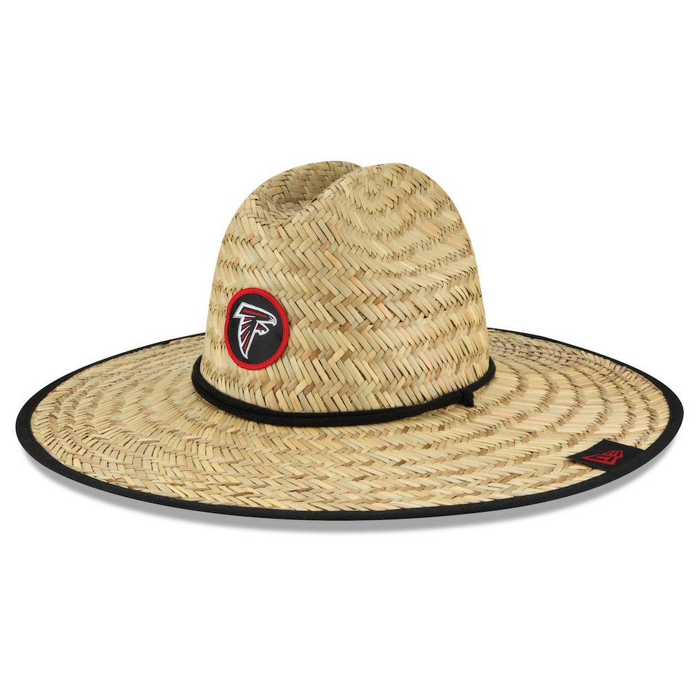 Atlanta Falcons New Era NFL Training Camp Straw Lifeguard Hat - Natural - NFL