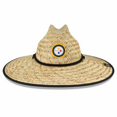 Pittsburgh Steelers New Era NFL Training Camp Straw Lifeguard Hat - Natural - NFL