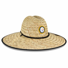 Pittsburgh Steelers New Era NFL Training Camp Straw Lifeguard Hat - Natural - NFL