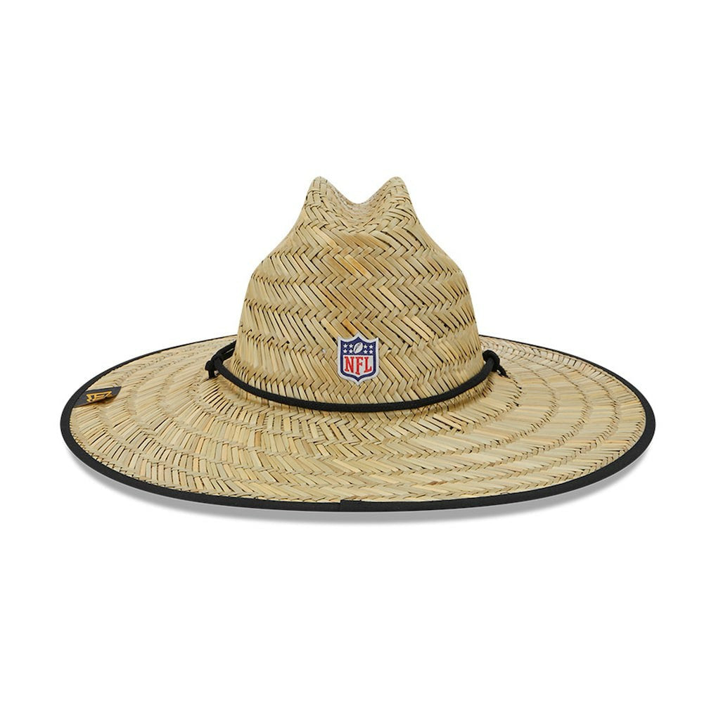 Pittsburgh Steelers New Era NFL Training Camp Straw Lifeguard Hat - Natural - NFL