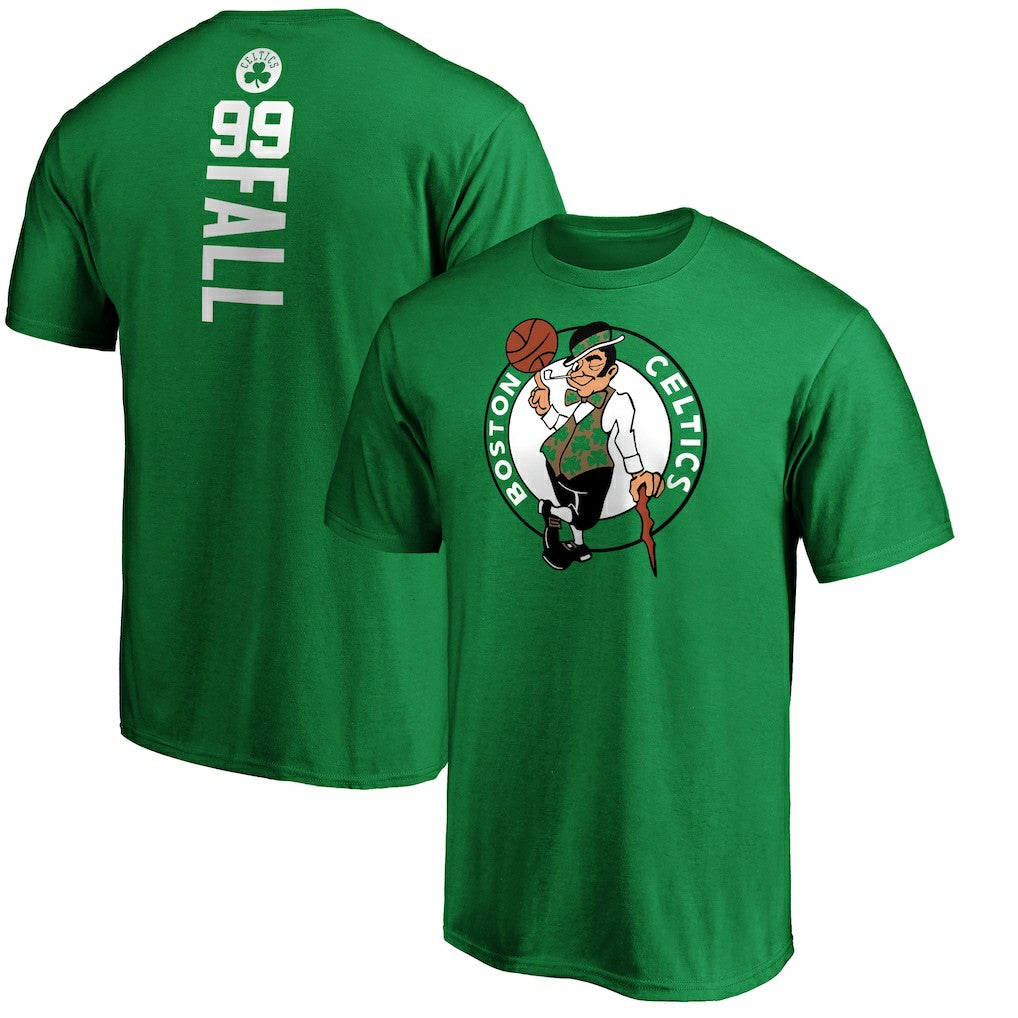 Fanatics Tacko Fall Boston Celtics Playmaker Name & Number T-Shirt Kelly Green