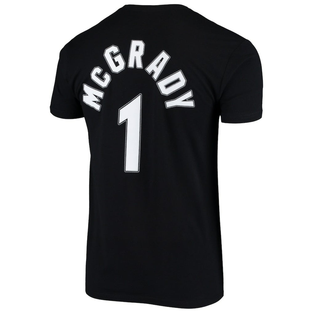 Mitchell & Ness Tracy McGrady Orlando Magic Hardwood Classics Stitch Name & Number T-Shirt Black
