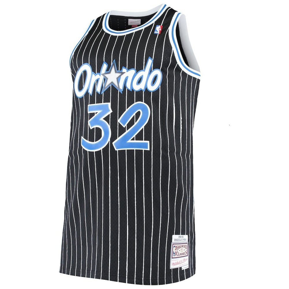 Mitchell & Ness Shaquille O'Neal Orlando Magic Big & Tall Hardwood Classics Jersey Black