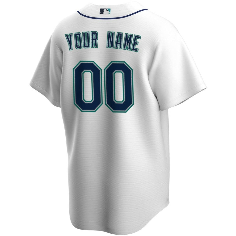 Seattle Mariners Nike Home Replica Custom Jersey Sale