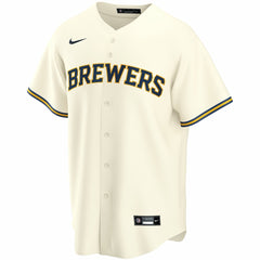 Milwaukee Brewers Nike Home Replica Custom Jersey for sale