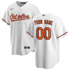 Baltimore Orioles Nike Home Replica Custom Jersey Near Me