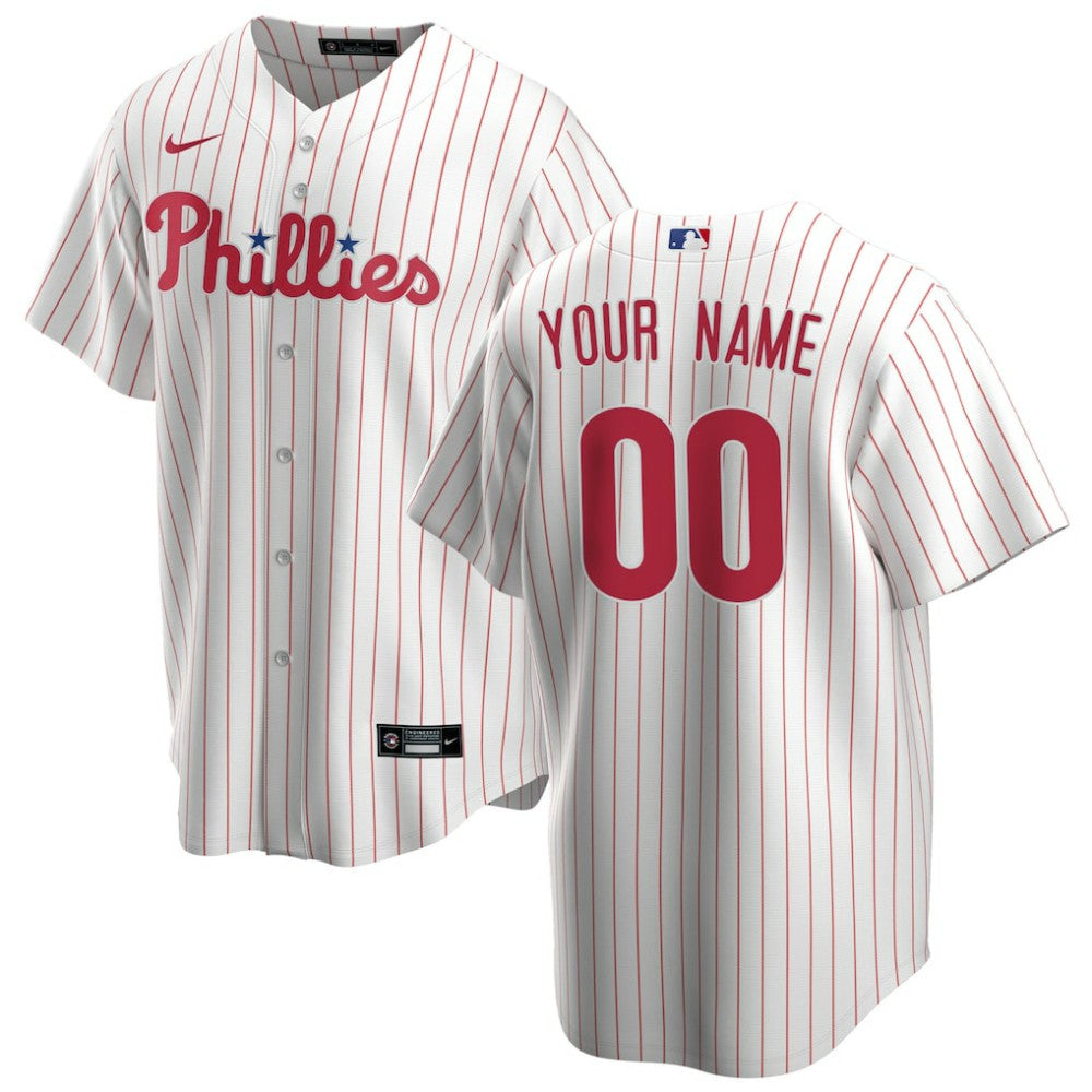 Philadelphia Phillies Nike Home Replica Custom Jersey Outlet