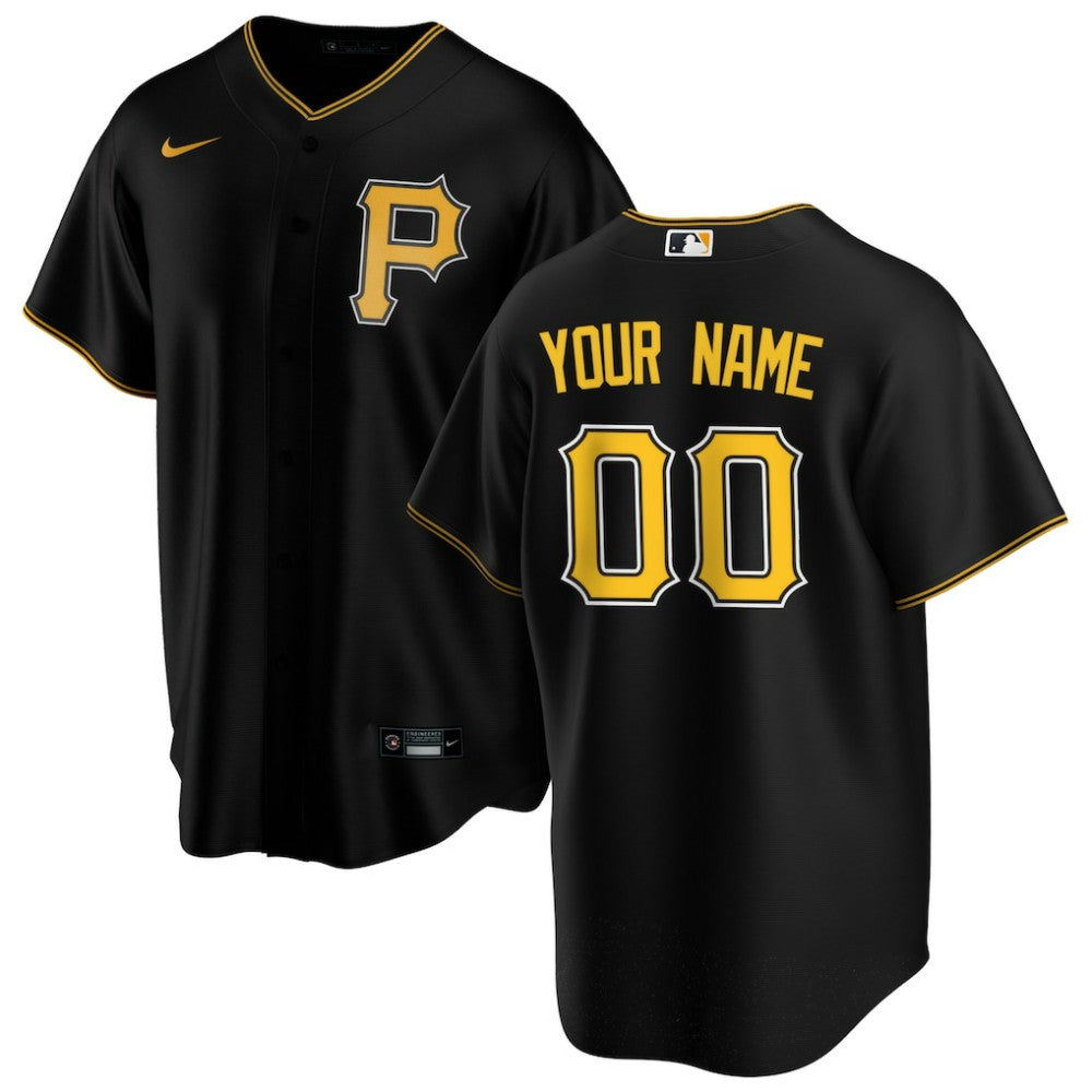 Pittsburgh Pirates Nike Alternate Replica Custom Jersey Outlet
