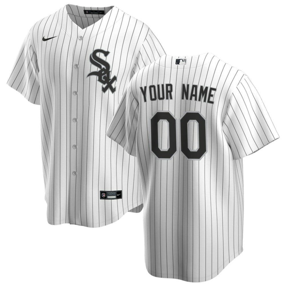 Chicago White Sox Nike Home Replica Custom Jersey Discount