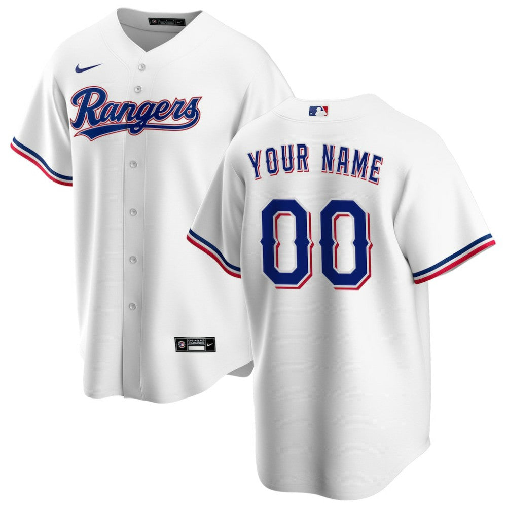 Texas Rangers Nike Home Replica Custom Jersey Online