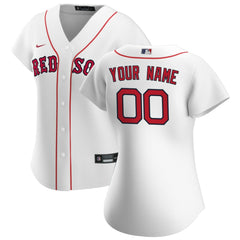 Boston Red Sox Nike Women's Home Replica Custom Jersey Sale