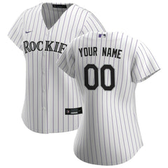 Colorado Rockies Nike Women's Home Replica Custom Jersey Discount