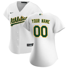 Athletics Nike Women's Home Replica Custom Jersey Discount