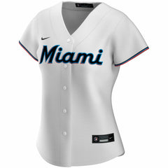 Miami Marlins Nike Women's Home Replica Custom Jersey for sale