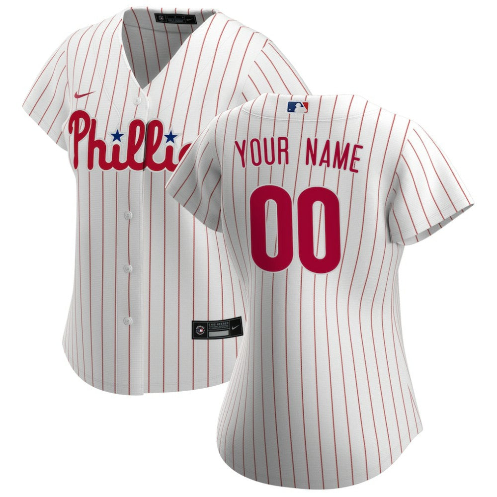 Philadelphia Phillies Nike Women's Home Replica Custom Jersey for sale