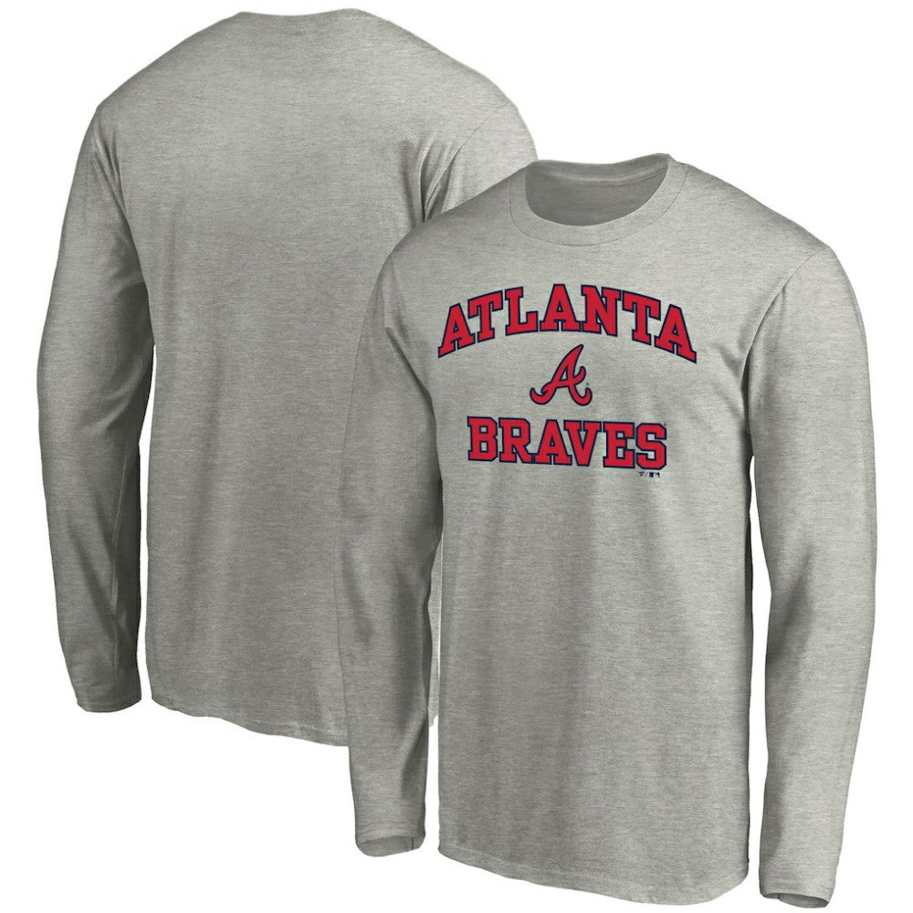 Atlanta Braves Fanatics Heart & Soul Long Sleeve T-Shirt Outlet