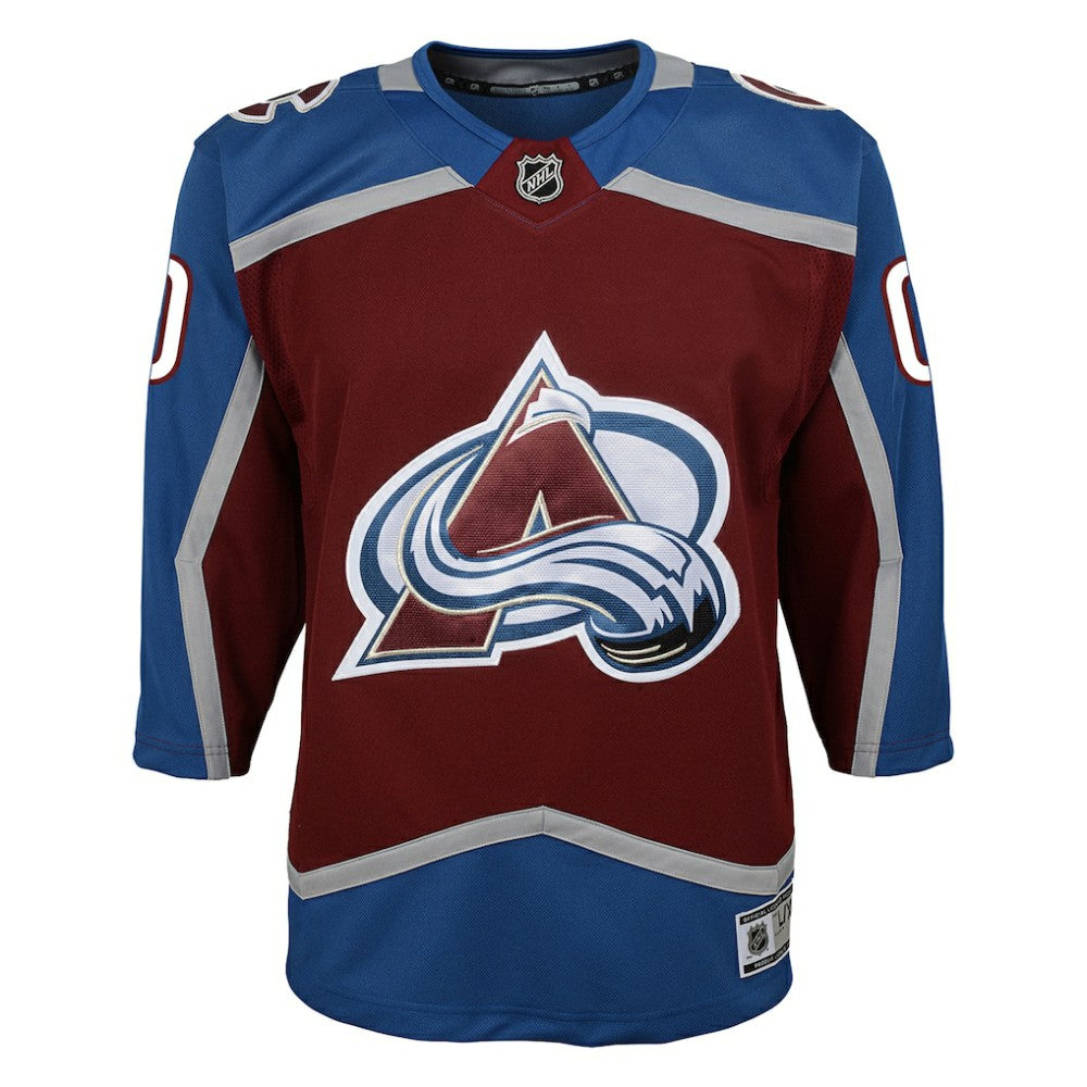 Colorado Avalanche Youth Home Premier Custom Jersey - Burgundy | NHL online