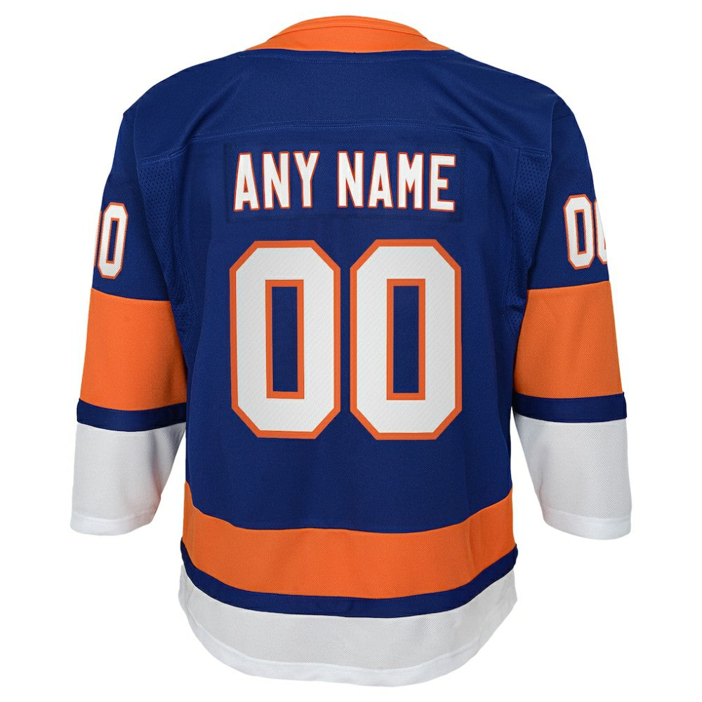 New York Islanders Youth Home Premier Custom Jersey - Blue | NHL sale