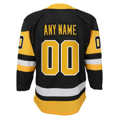 Pittsburgh Penguins Youth Home Premier Custom Jersey - Black | NHL discount