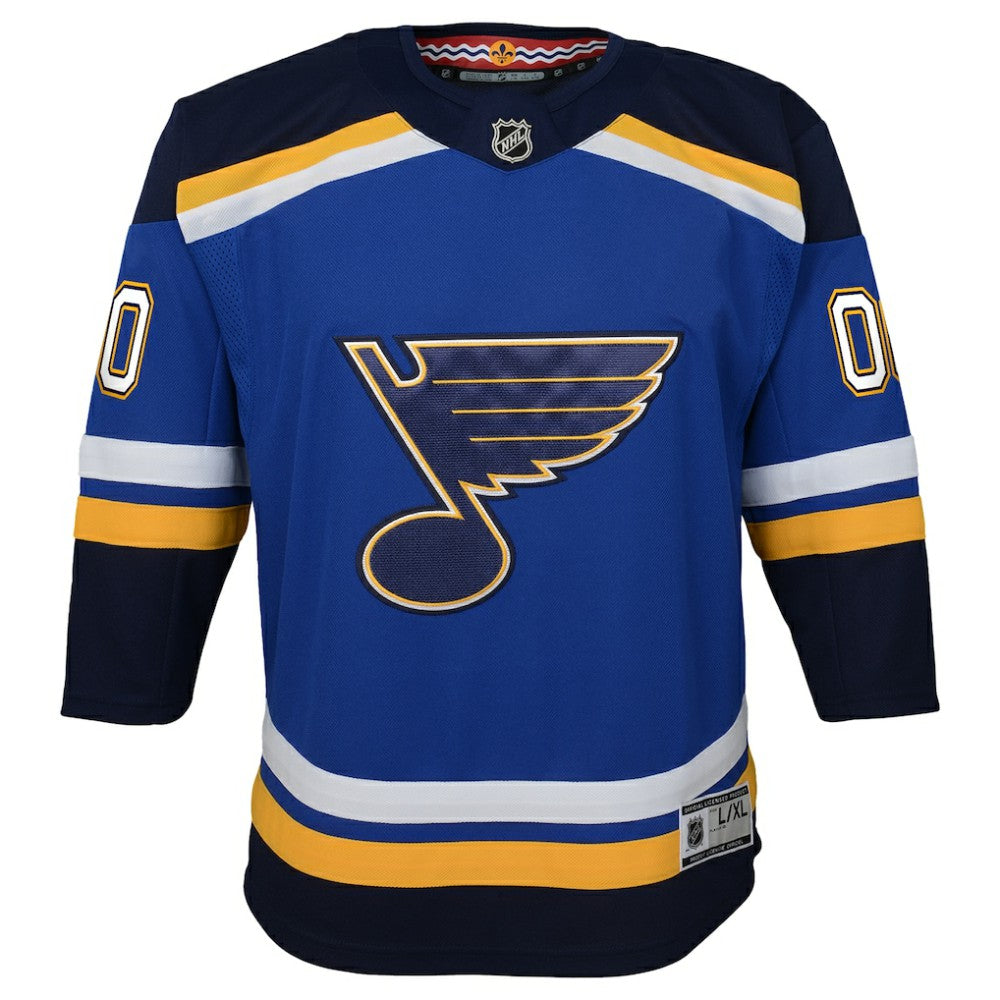 St. Louis Blues Youth Home Premier Custom Jersey - Blue | NHL online