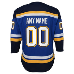 St. Louis Blues Youth Home Premier Custom Jersey - Blue | NHL online