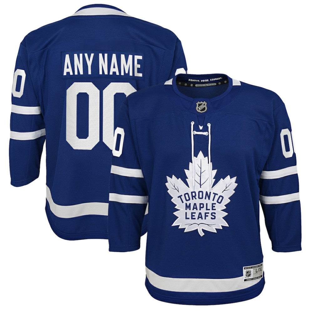 Toronto Maple Leafs Youth Home Premier Custom Jersey - Blue | NHL online