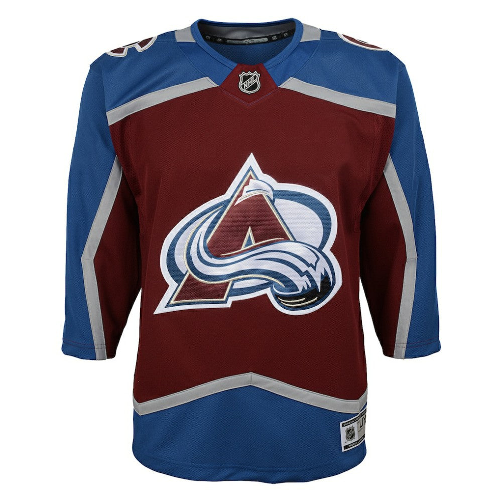 Colorado Avalanche Youth Home Premier Jersey - Burgundy | NHL discount