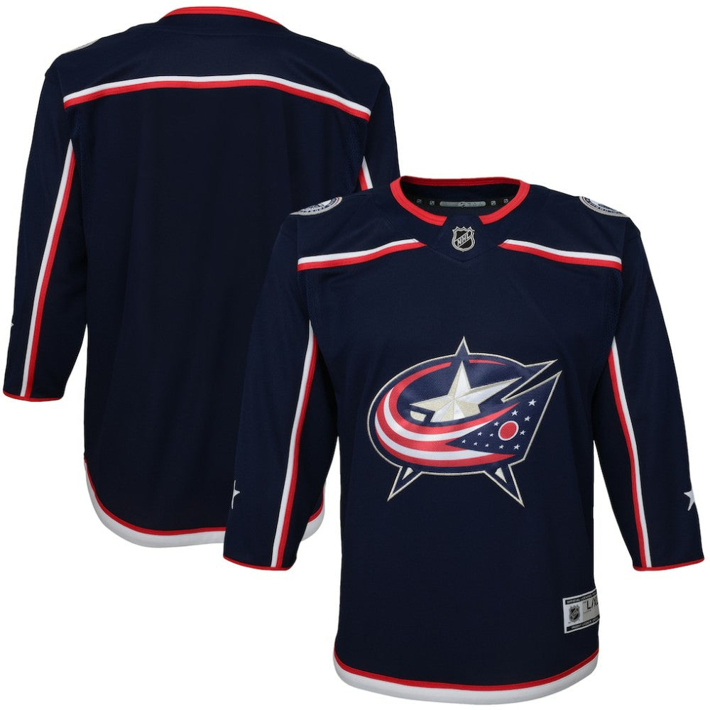 Columbus Blue Jackets Youth Home Premier Jersey - Navy | NHL discount