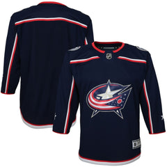 Columbus Blue Jackets Youth Home Premier Jersey - Navy | NHL discount