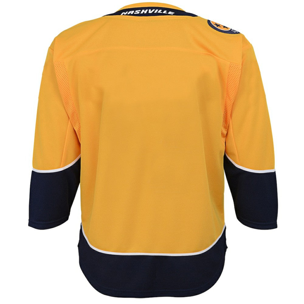 Nashville Predators Youth Home Premier Blank Jersey - Yellow | NHL sale