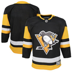 Pittsburgh Penguins Youth Home Premier Blank Jersey - Black | NHL on sale