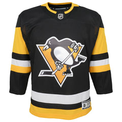 Pittsburgh Penguins Youth Home Premier Blank Jersey - Black | NHL on sale
