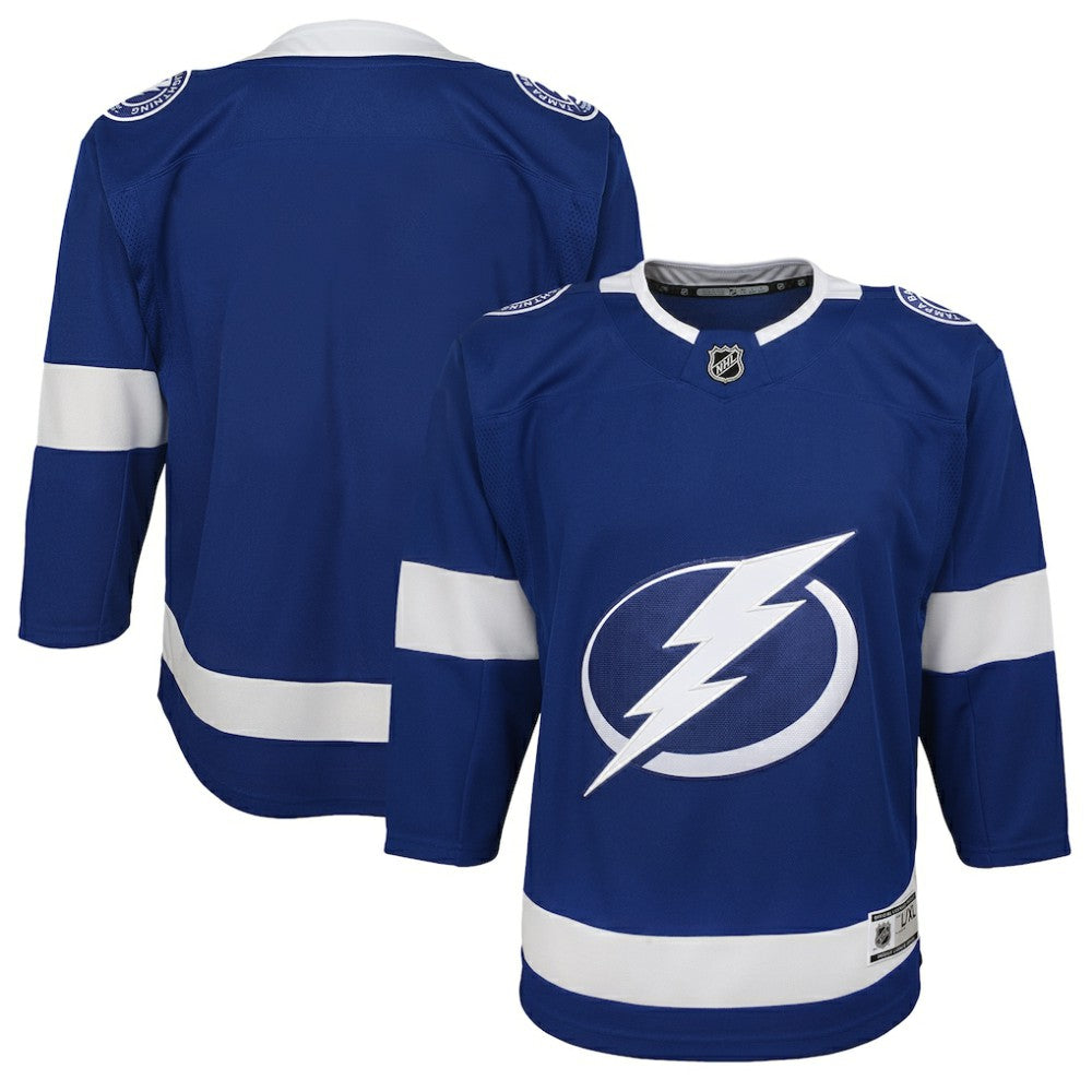 Tampa Bay Lightning Youth Home Blank Premier Jersey - Blue | NHL sale