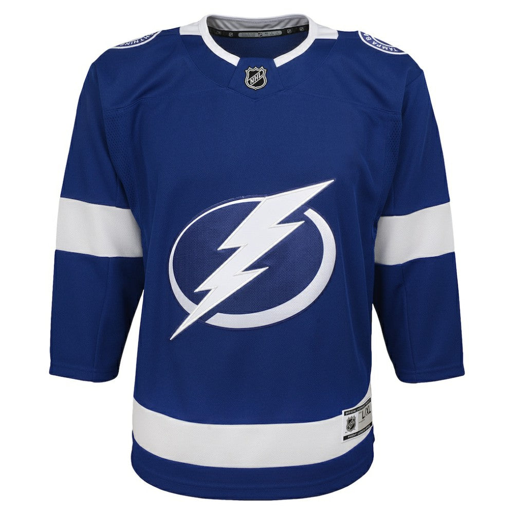 Tampa Bay Lightning Youth Home Blank Premier Jersey - Blue | NHL sale