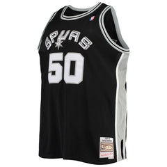 Mitchell & Ness David Robinson San Antonio Spurs 1998/99 Big & Tall Hardwood Classics Swingman Jersey Black