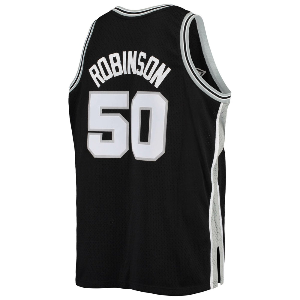 Mitchell & Ness David Robinson San Antonio Spurs 1998/99 Big & Tall Hardwood Classics Swingman Jersey Black