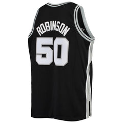 Mitchell & Ness David Robinson San Antonio Spurs 1998/99 Big & Tall Hardwood Classics Swingman Jersey Black