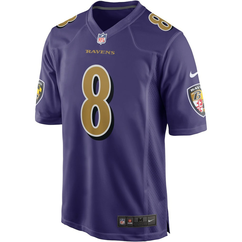 Lamar Jackson Baltimore Ravens Alternate Game Jersey - Purple - Nike